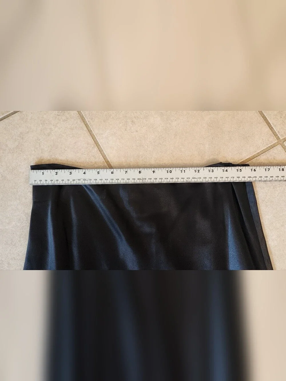 Ralph Lauren 100% Silk Flare Midi Skirt Size 12 - Picture 3 of 6